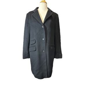 Ralph Lauren Women’s Wool Blend Black Coat Size 12